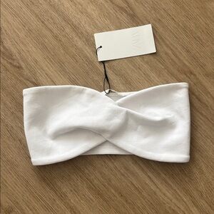 💜NWT💜 Zara Red Twisted Bandeau Top